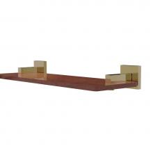 Allied Brass MT-1-16-IRW-UNL - Montero Collection 16 Inch Solid IPE Ironwood Shelf