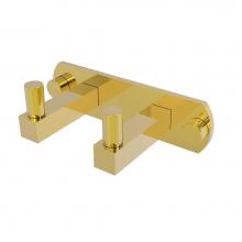 Allied Brass MT-20-2-PB - Montero Collection 2 Position Multi Hook