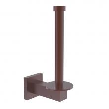 Allied Brass MT-24U-CA - Montero Collection Upright Toilet Tissue Holder and Reserve Roll Holder