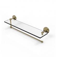 Allied Brass P1000-1PT/22-UNL - Prestige Skyline Collection Paper Towel Holder with 22 Inch Glass Shelf