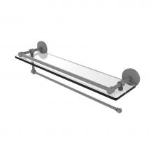 Allied Brass P1000-1PT/22-GAL-GYM - Prestige Skyline Collection Paper Towel Holder with 22 Inch Gallery Glass Shelf