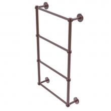 Allied Brass P1000-28D-24-CA - Prestige Skyline Collection 4 Tier 24 Inch Ladder Towel Bar with Dotted Detail