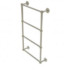 Allied Brass P1000-28D-24-PNI - Prestige Skyline Collection 4 Tier 24 Inch Ladder Towel Bar with Dotted Detail