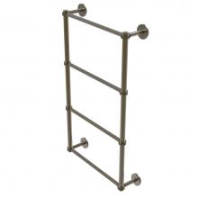 Allied Brass P1000-28D-30-ABR - Prestige Skyline Collection 4 Tier 30 Inch Ladder Towel Bar with Dotted Detail