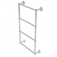 Allied Brass P1000-28G-30-PC - Prestige Skyline Collection 4 Tier 30 Inch Ladder Towel Bar with Groovy Detail