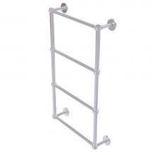 Allied Brass P1000-28G-36-SCH - Prestige Skyline Collection 4 Tier 36 Inch Ladder Towel Bar with Groovy Detail