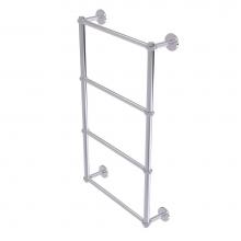 Allied Brass P1000-28T-24-PC - Prestige Skyline Collection 4 Tier 24 Inch Ladder Towel Bar with Twisted Detail