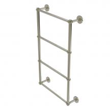 Allied Brass P1000-28T-30-PNI - Prestige Skyline Collection 4 Tier 30 Inch Ladder Towel Bar with Twisted Detail