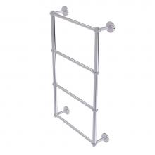 Allied Brass P1000-28T-36-PC - Prestige Skyline Collection 4 Tier 36 Inch Ladder Towel Bar with Twisted Detail