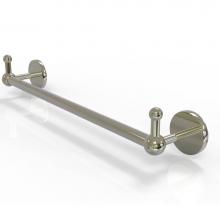 Allied Brass P1000-41-18-PEG-PNI - Prestige Skyline Collection 18 Inch Towel Bar with Integrated Hooks