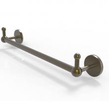 Allied Brass P1000-41-36-PEG-ABR - Prestige Skyline Collection 36 Inch Towel Bar with Integrated Hooks