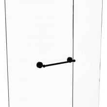 Allied Brass P1000-41-SM-18-BKM - Prestige Skyline Collection 18 Inch Shower Door Towel Bar