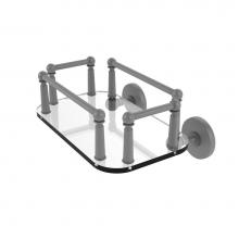 Allied Brass P1000-GT-5-GYM - Prestige Skyline Collection Wall Mounted Glass Guest Towel Tray