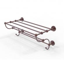 Allied Brass P1000-HTL/36-5-CA - Prestige Skyline Collection 36 Inch Train Rack Towel Shelf