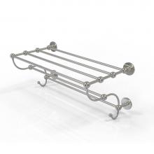 Allied Brass P1000-HTL/36-5-SN - Prestige Skyline Collection 36 Inch Train Rack Towel Shelf