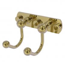 Allied Brass P1020-2-UNL - Prestige Skyline Collection 2 Position Multi Hook