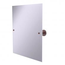 Allied Brass P1092-CA - Prestige Skyline Collection Frameless Rectangular Tilt Mirror with Beveled Edge