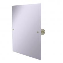 Allied Brass P1092-PNI - Prestige Skyline Collection Frameless Rectangular Tilt Mirror with Beveled Edge