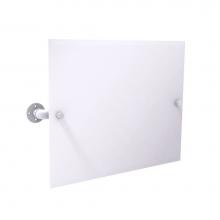 Allied Brass P-350-TM93-WHM - Pipeline Collection Landscape Rectangular Wall Mounted Tilt Mirror