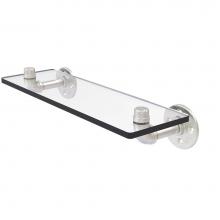 Allied Brass P-400-16-GS-SN - Pipeline Collection 16 Inch Glass Shelf
