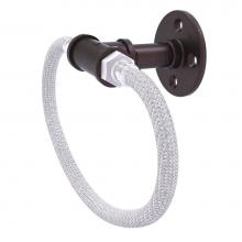 Allied Brass P-500-RG-ABZ - Pipeline Collection Towel Ring with Stainless Steel Braided Ring