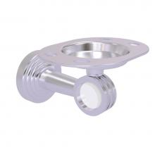 Allied Brass PB-26D-SCH - Pacific Beach Collection Tumbler and Toothbrush Holder with Dotted Accents