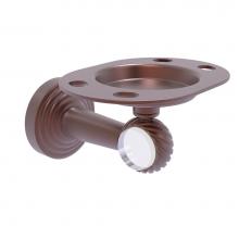 Allied Brass PB-26T-CA - Pacific Beach Collection Tumbler and Toothbrush Holder with Twisted Accents