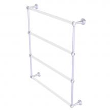 Allied Brass PB-28-30-PC - Pacific Beach Collection 4 Tier 30 Inch Ladder Towel Bar - Polished Chrome