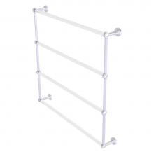 Allied Brass PB-28-36-PC - Pacific Beach Collection 4 Tier 36 Inch Ladder Towel Bar - Polished Chrome