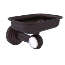 Allied Brass PB-32T-ABZ - Pacific Beach Collection Wall Mounted Soap Dish Holder with Twisted Accents