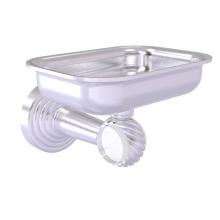 Allied Brass PB-32T-SCH - Pacific Beach Collection Wall Mounted Soap Dish Holder with Twisted Accents