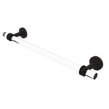 Allied Brass PB-41D-24-ORB - Pacific Beach Collection 24 Inch Towel Bar with Dotted Accents