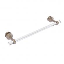 Allied Brass PB-41G-SM-18-PEW - Pacific Beach Collection 18 Inch Shower Door Towel Bar with Groovy Accents