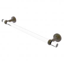 Allied Brass PB-41T-18-ABR - Pacific Beach Collection 18 Inch Towel Bar with Twisted Accents