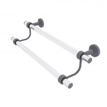 Allied Brass PB-72-18-GYM - Pacific Beach Collection 18 Inch Double Towel Bar