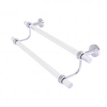 Allied Brass PB-72-24-PC - Pacific Beach Collection 24 Inch Double Towel Bar