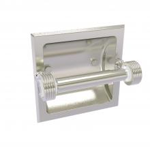 Allied Brass PG-24CG-SN - Pacific Grove Collection Recessed Toilet Paper Holder with Groovy Accents