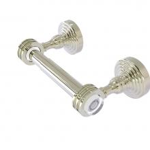 Allied Brass PG-24D-PNI - Pacific Grove Collection Two Post Toilet Paper Holder with Dotted Accents
