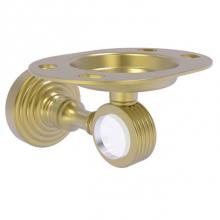 Allied Brass PG-26G-SBR - Pacific Grove Collection Tumbler and Toothbrush Holder with Groovy Accents