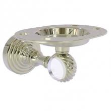Allied Brass PG-26T-PNI - Pacific Grove Collection Tumbler and Toothbrush Holder with Twisted Accents