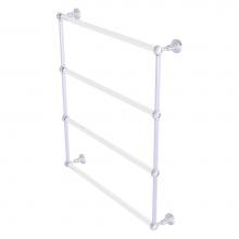 Allied Brass PG-28-30-PC - Pacific Grove Collection 4 Tier 30 Inch Ladder Towel Bar - Polished Chrome