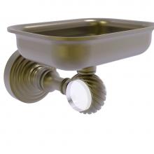Allied Brass PG-32T-ABR - Pacific Grove Collection Wall Mounted Soap Dish Holder with Twisted Accents
