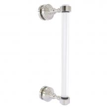 Allied Brass PG-407-12SM-SN - Pacific Grove Collection 12 Inch Single Side Shower Door Pull - Satin Nickel