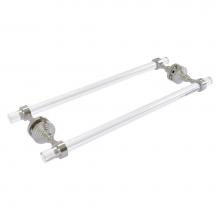 Allied Brass PG-41-BB-18-SN - Pacific Grove Collection 18 Inch Back to Back Shower Door Towel Bar - Satin Nickel