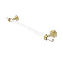 Allied Brass PG-41D-18-SBR - Pacific Grove Collection 18 Inch Towel Bar with Dotted Accents