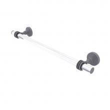 Allied Brass PG-41D-24-GYM - Pacific Grove Collection 24 Inch Towel Bar with Dotted Accents