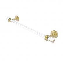 Allied Brass PG-41D-36-SBR - Pacific Grove Collection 36 Inch Towel Bar with Dotted Accents