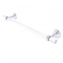 Allied Brass PG-41T-30-PC - Pacific Grove Collection 30 Inch Towel Bar with Twisted Accents