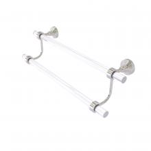 Allied Brass PG-72-24-SN - Pacific Grove Collection 24 Inch Double Towel Bar