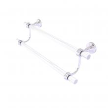 Allied Brass PG-72D-18-PC - Pacific Grove Collection 18 Inch Double Towel Bar with Dotted Accents
